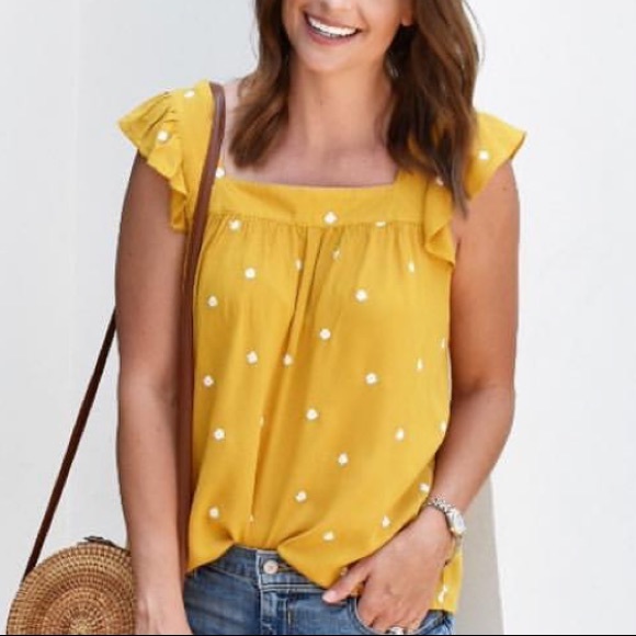 target yellow top